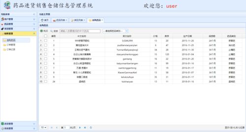 基于SSM框架的藥品進(jìn)貨銷售倉儲一體化信息管理系統(tǒng)設(shè)計與實(shí)現(xiàn)